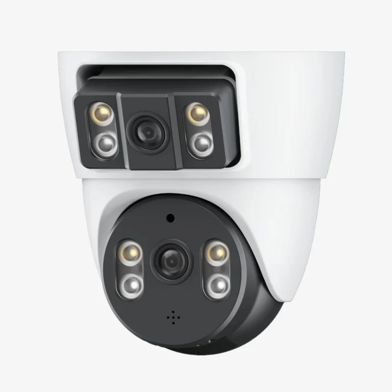 Caméra de surveillance WiFi rotative extérieure avec vision nocturne